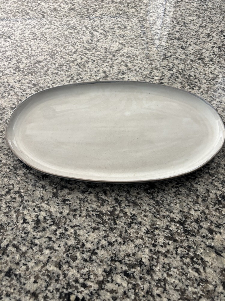 Hearth & Hand Magnolia  oval serving tray platter dinnerware stoneware