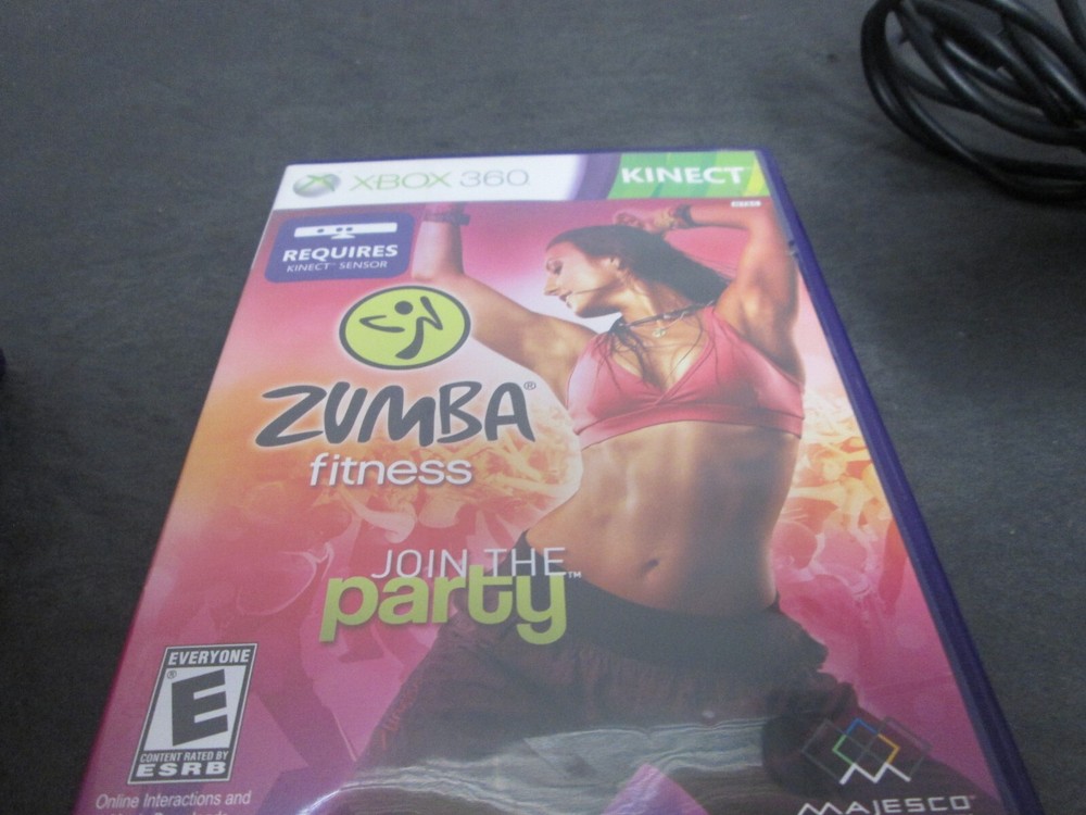 Microsoft Kinect Sensor Bar w/book & 6 Games