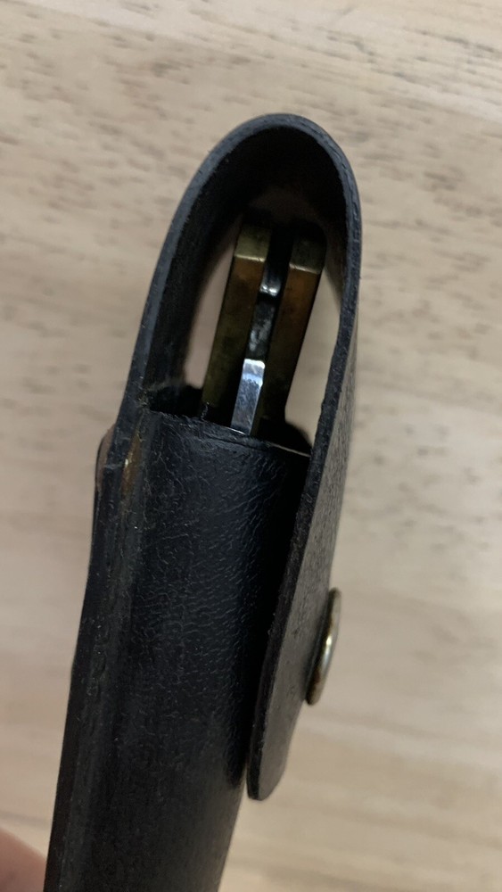 Vintage Knife & Leather Sheath