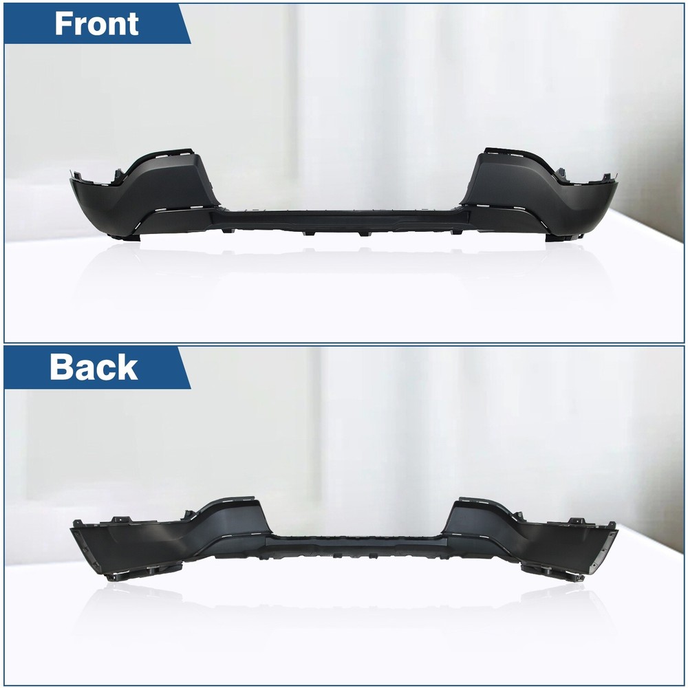 Black Front Bumper Plastic For 2016 EXPLORER LOWER FO1095261