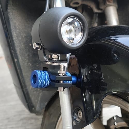 Motorcycle Light Bracket, Adjustable Motorcycle Spotlight Mount Brackets,Turn