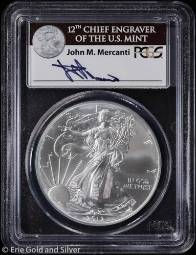 2012 Bullion Silver Eagles PCGS MS-70 Silver Eagle First Strike