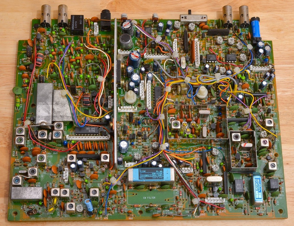 ICOM IC-735 PARTS: MAIN UNIT PC BOARD