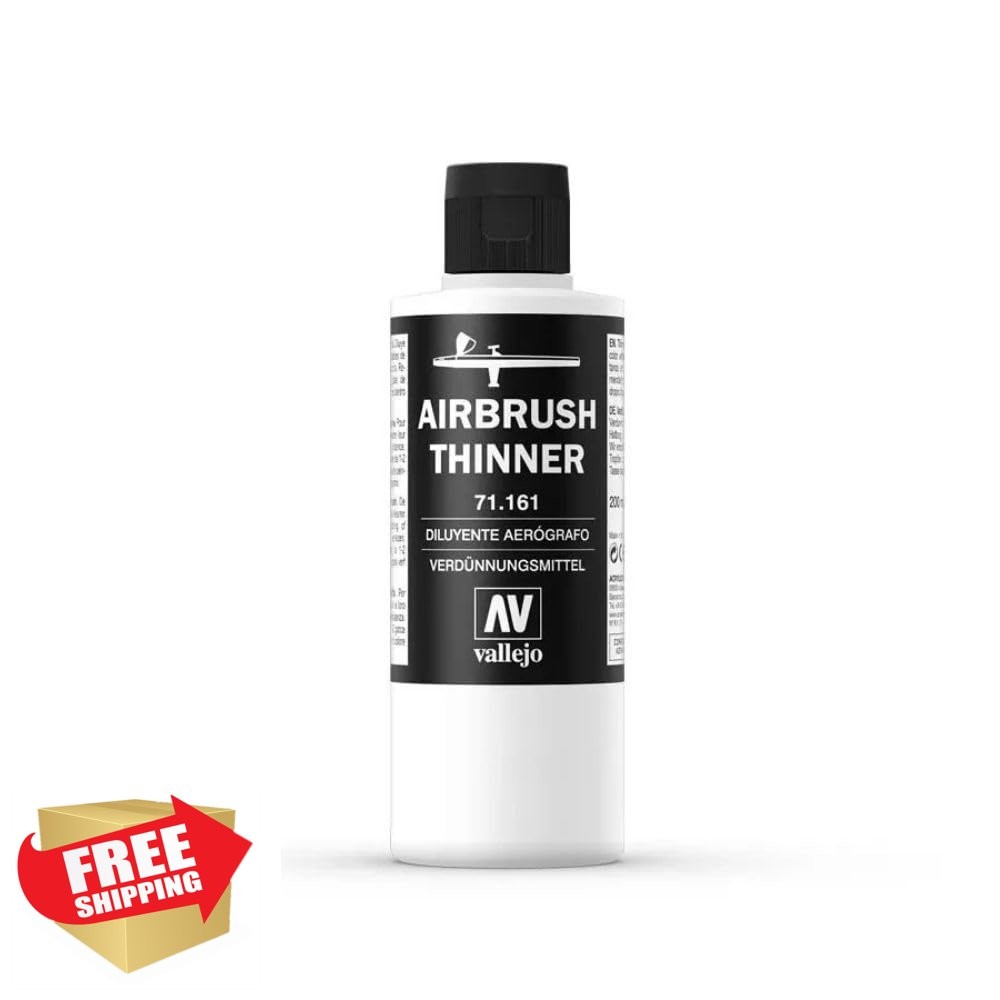 Vallejo Airbrush Thinner Acrylic Paints 200ml