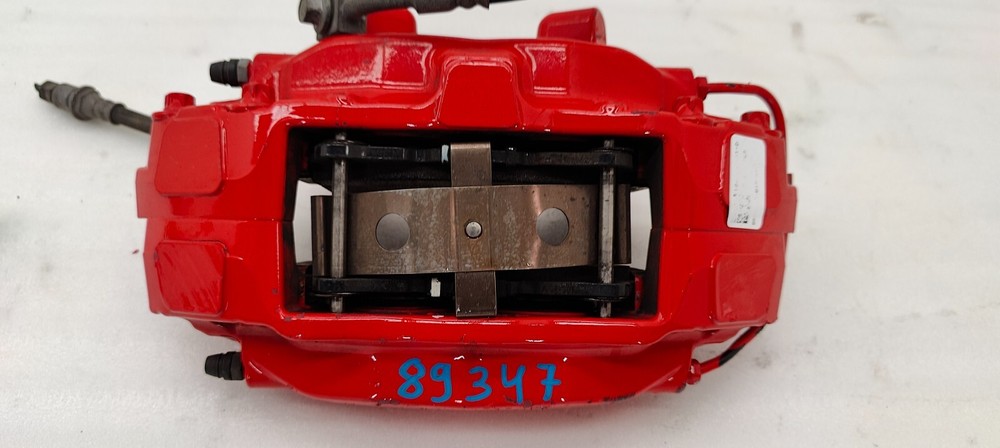 ⭕ 12-20 Tesla Model S Front Driver Side Performance Red Brake Caliper Left OEM
