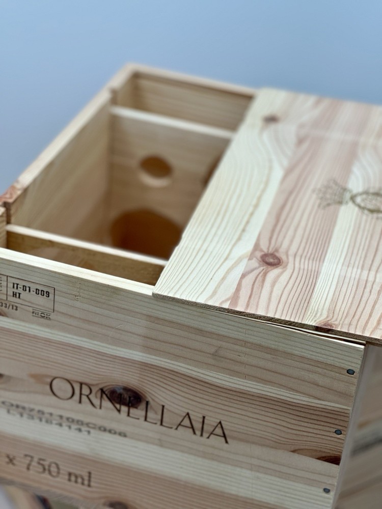 3/6pk Wooden Wine Boxes