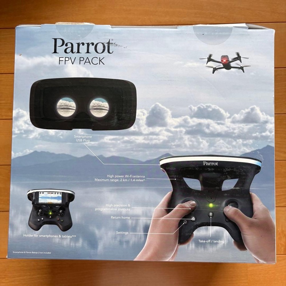 Parrot Bebop2 Fpv Pack Drone With Camera Controller Goggles Ready To Fly