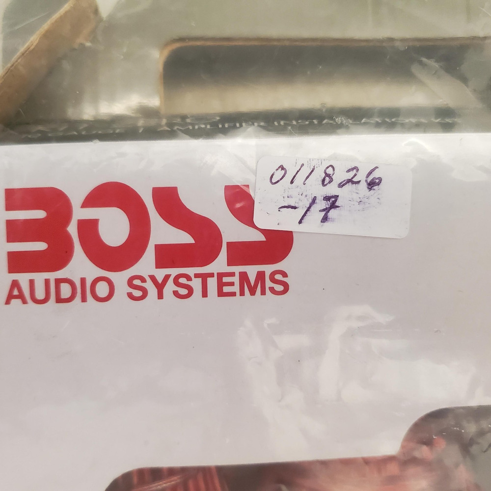 Boss Audio KIT-ZERO 10 Gauge Car Amp Install Kit