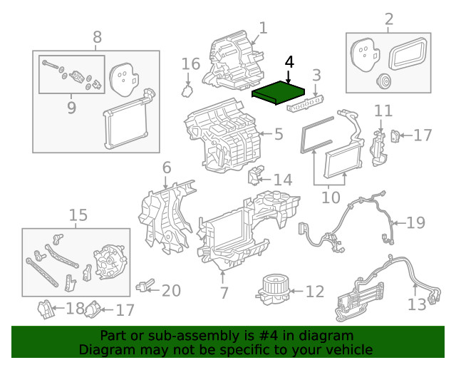 Genuine GM Filter 13540923