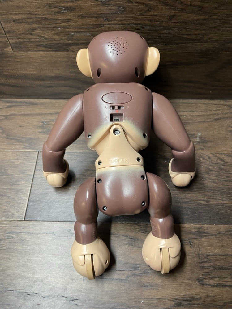 ZOOMER CHIMP MONKEY INTERACTIVE PET BY SPIN MASTER Retired! Tested Working