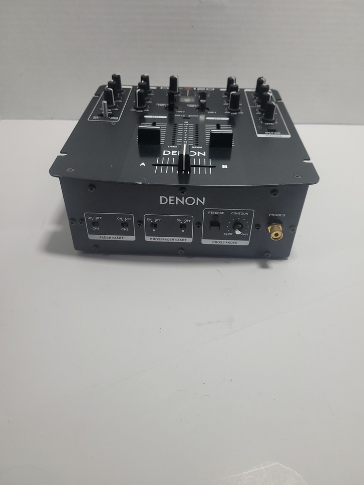 Denon Dn-X 120 DJ mixer Untested No Power Cord