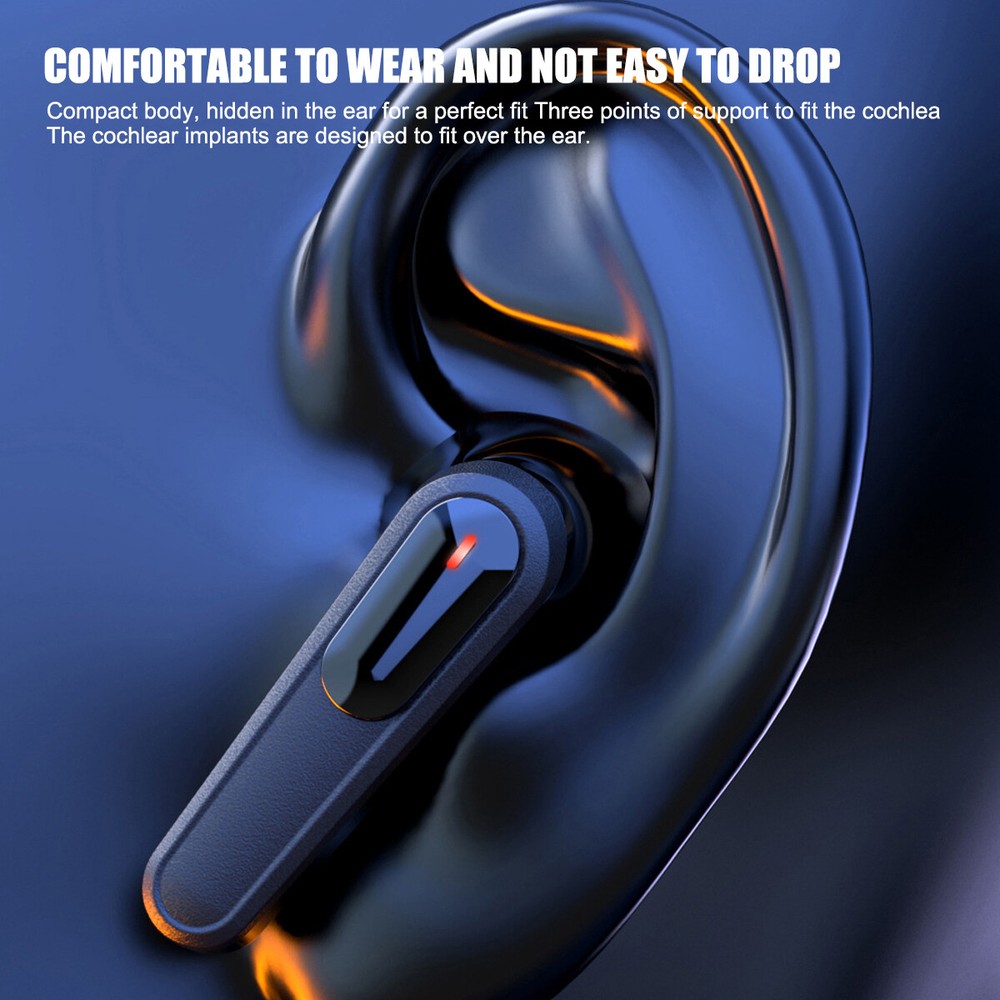 TWS Wireless Bluetooth Earbuds Waterproof Bluetooth 5.4 Headset Noise Cancelling