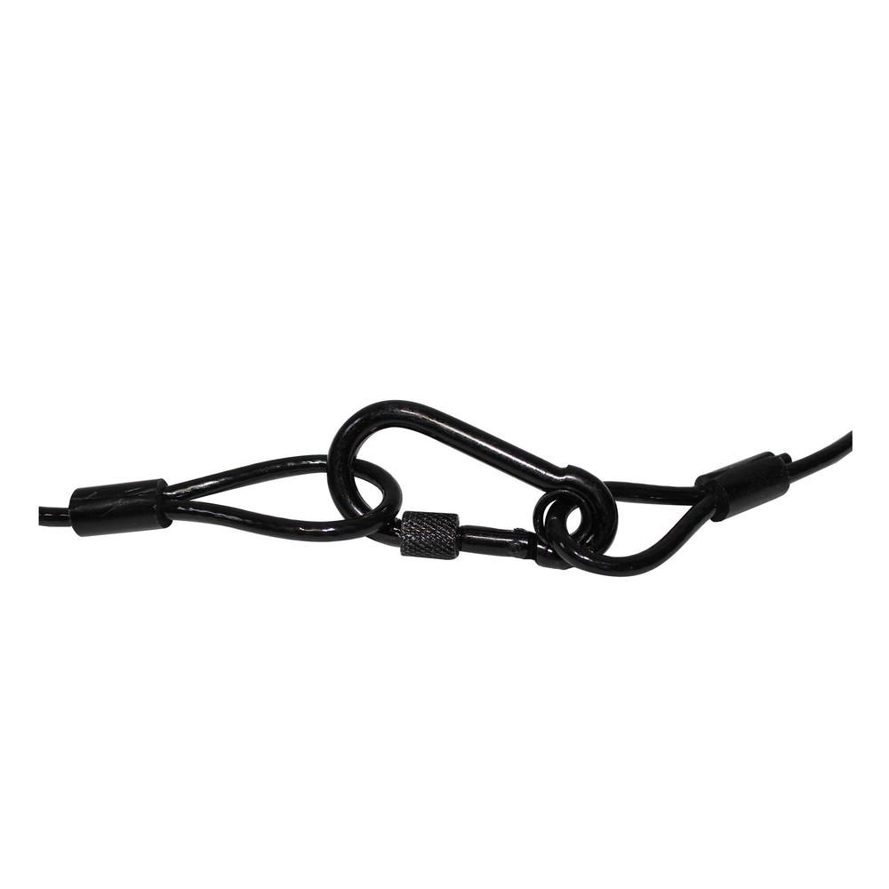 30" Black Safety Cable