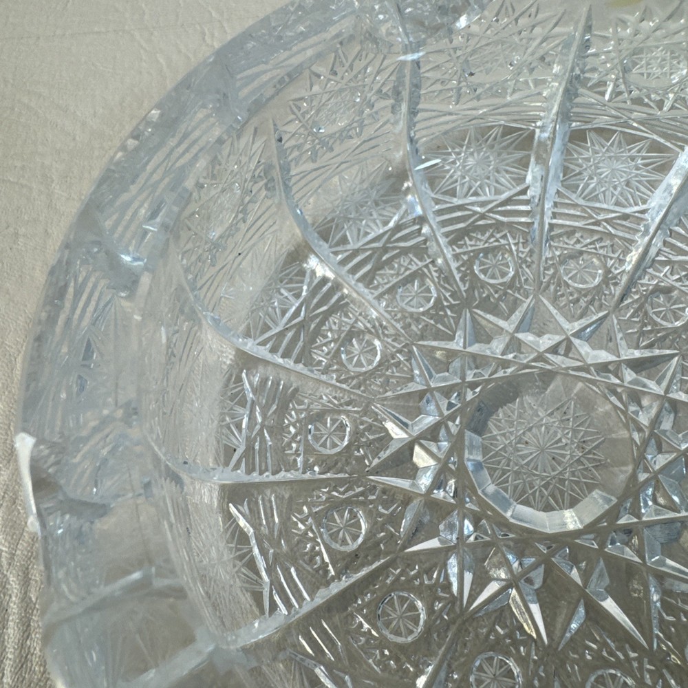 Crystal Clear Ashtray 4 1/2 Inch