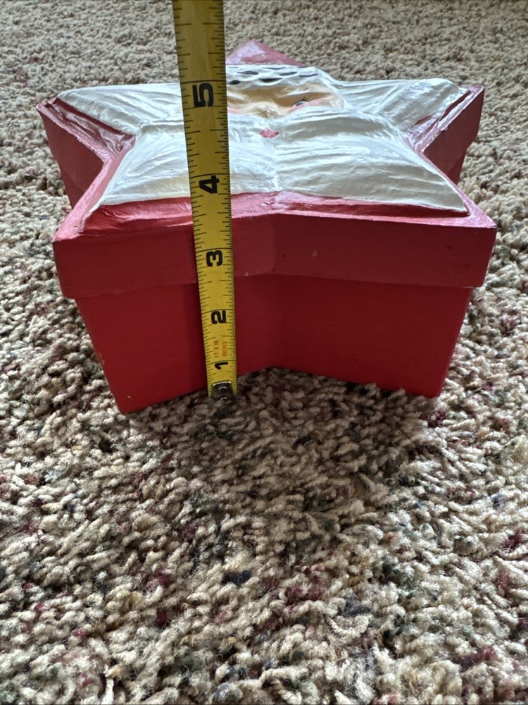 Decorative Santa Face Box
