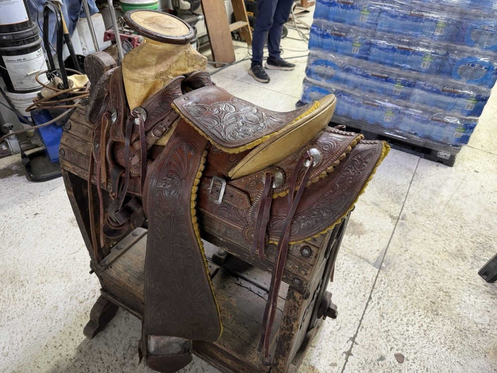 Vintage Collectible Saddle