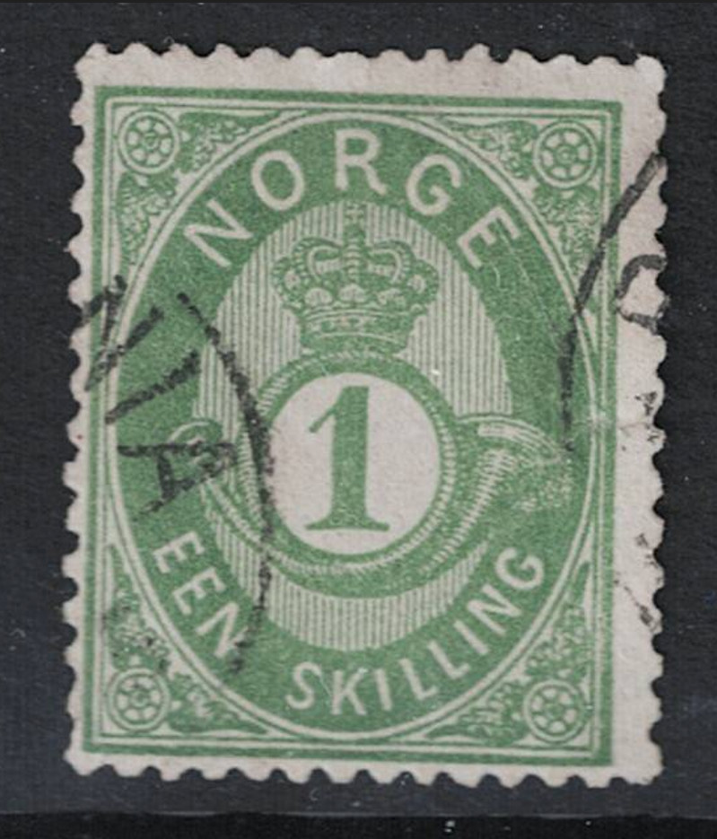 Norway SC# 16 Used / Light Cancel - S29594