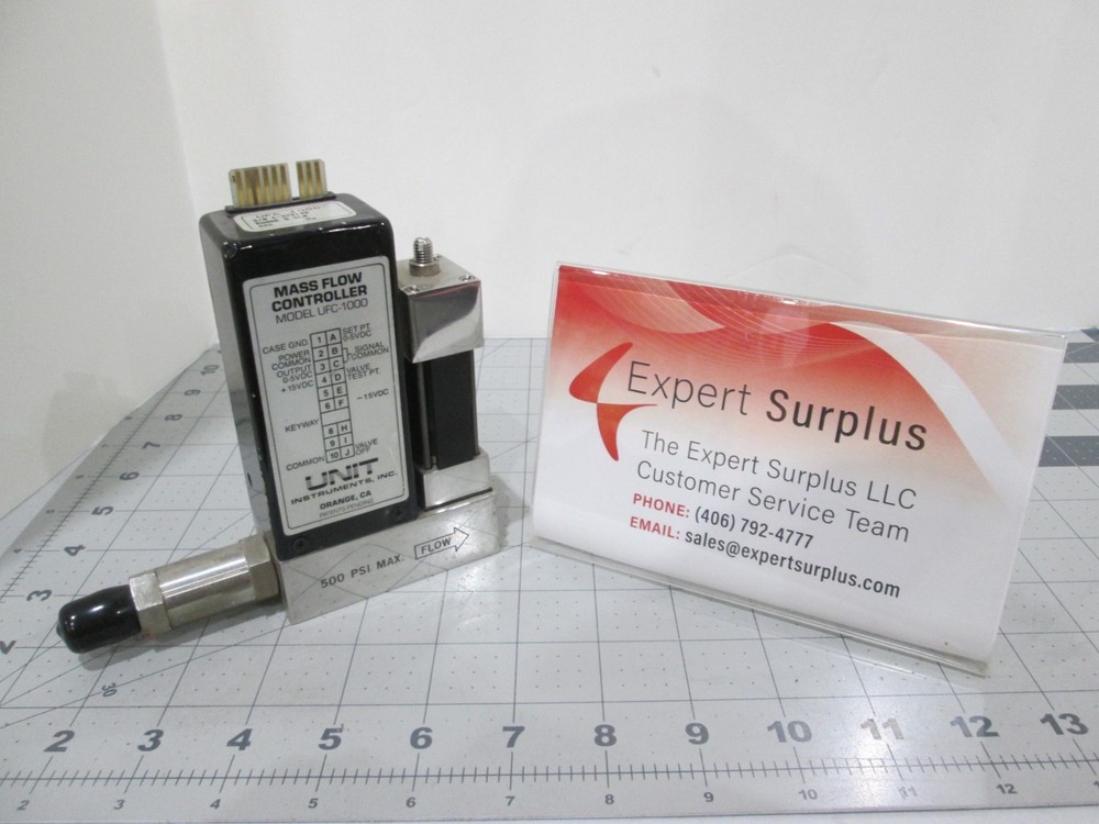Unit, UFC-1000, Mass Flow Controller, O2, 5 SLM, Used
