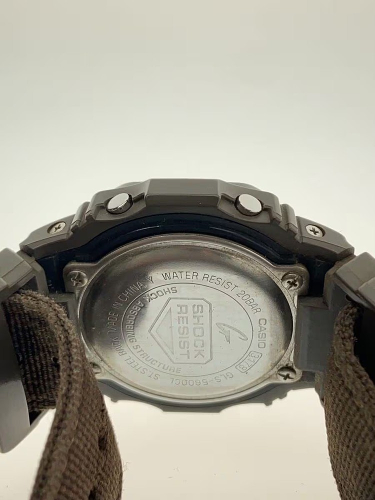 CASIO Quartz Watch G SHOCK Digital Canvas CLR BRW