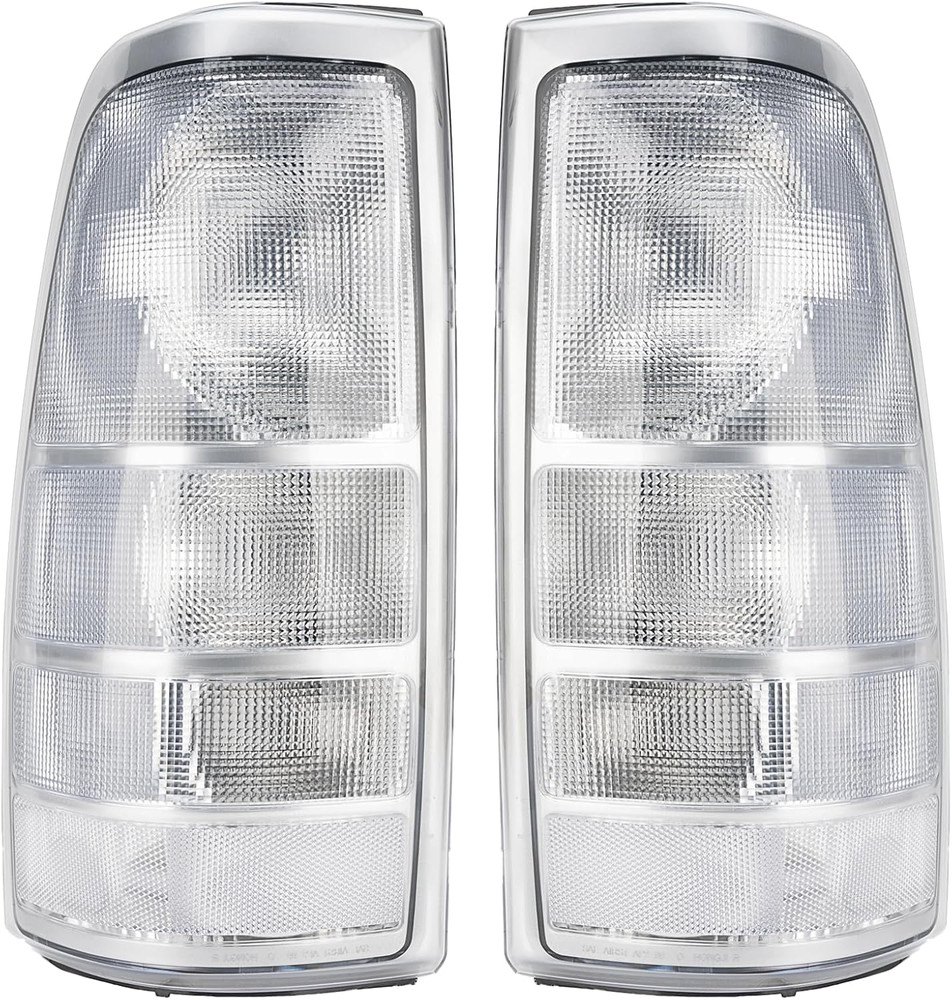 Tail Light Assembly Compatible with 1999-2002 Chevy Silverado 1500 2500 3500 199