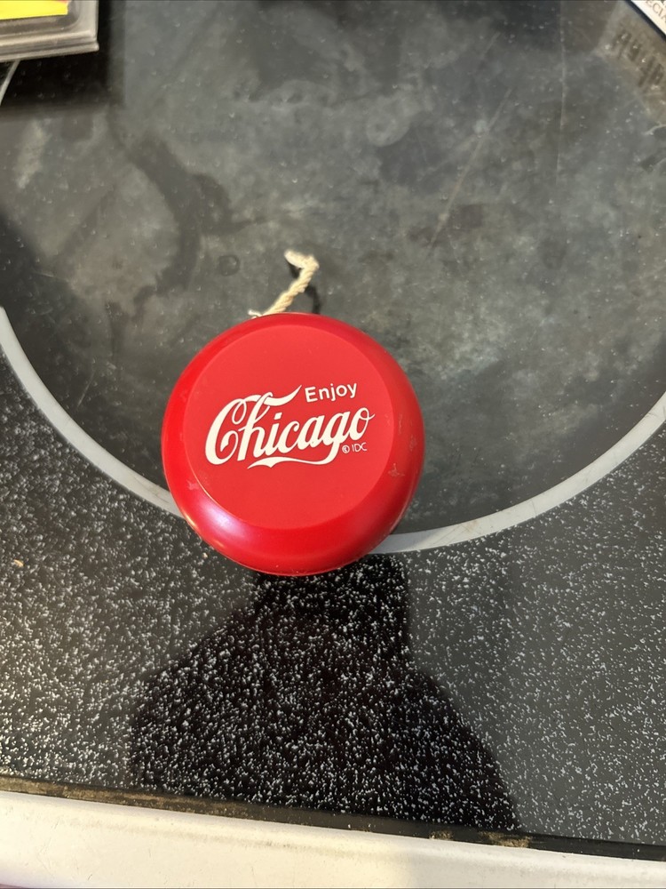 Vintage Coca Cola Wood Yo-yo
