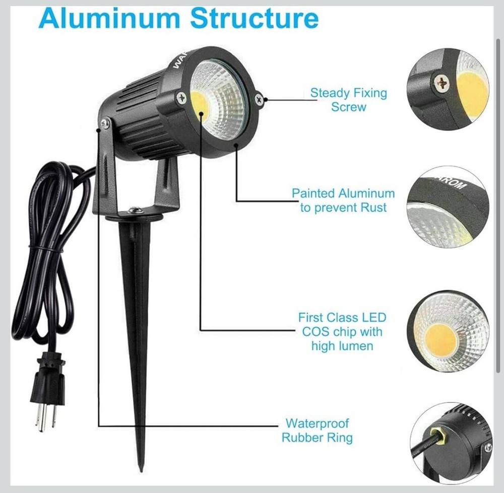 LED Spot Outdoor Light 2 pack