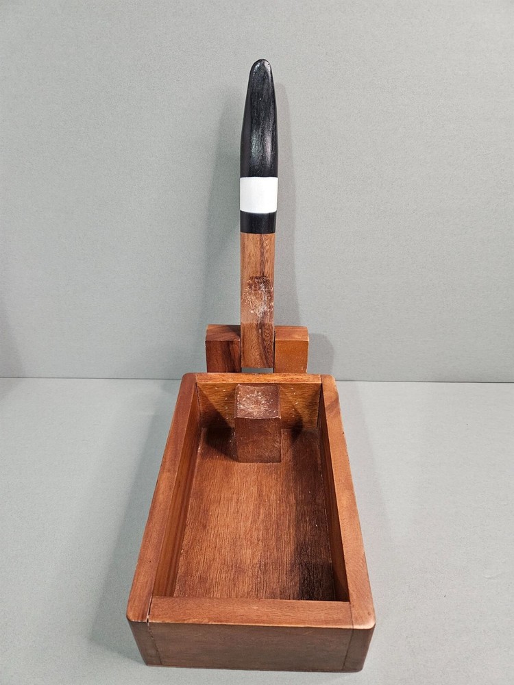 Wooden Duck Nutcracker 10"x6"x3"