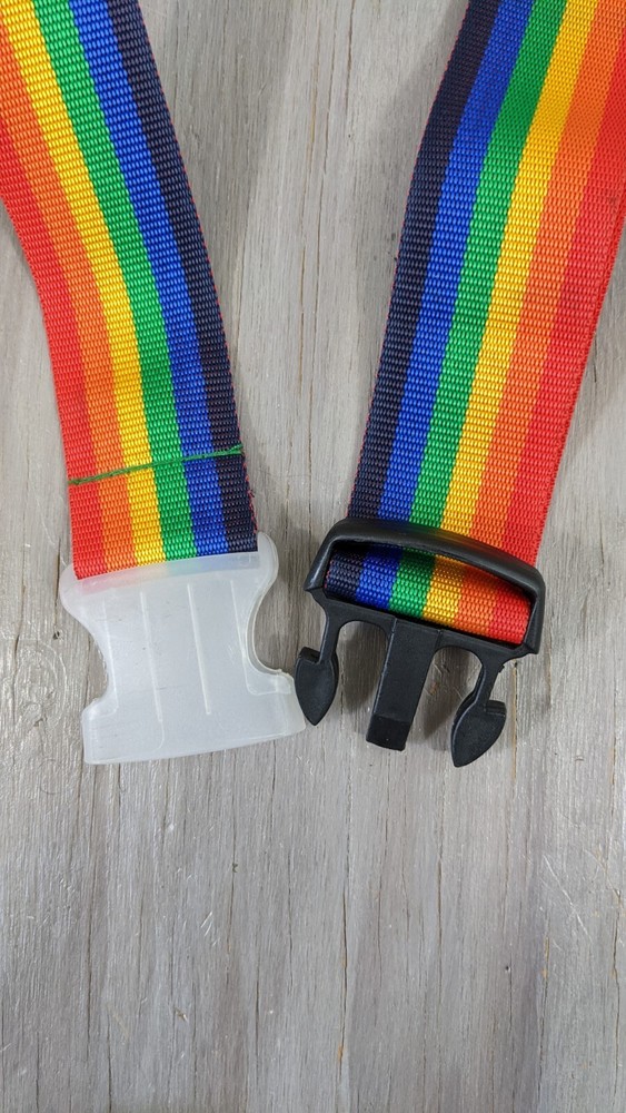 Rainbow Luggage Strap - Pride Roller Bag Strap Belt