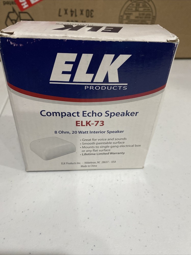 ELK Products ELK-73 Compact Echo Speaker , New