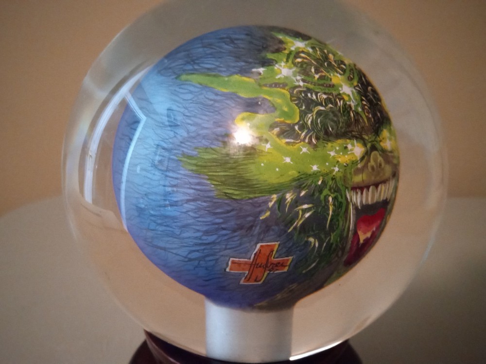 Chaos Comics Evil Ernie Painted Glass Orb