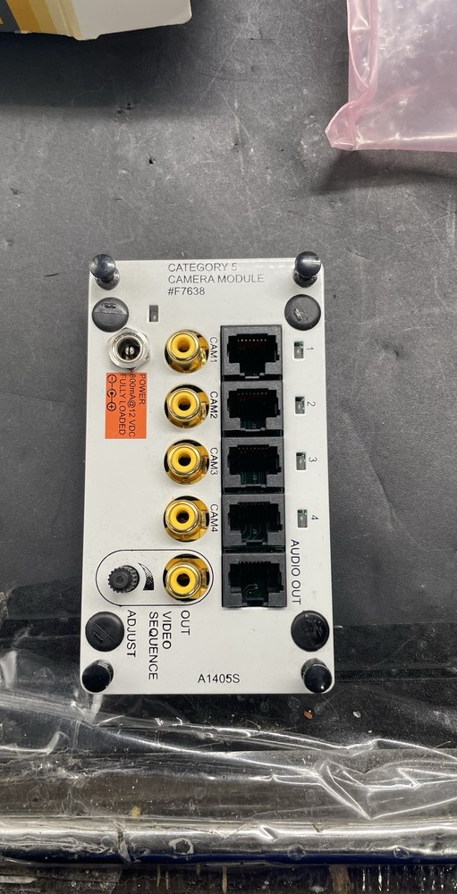GreyFox Home Systems F7638 Category 5 Camera Module Video Interface