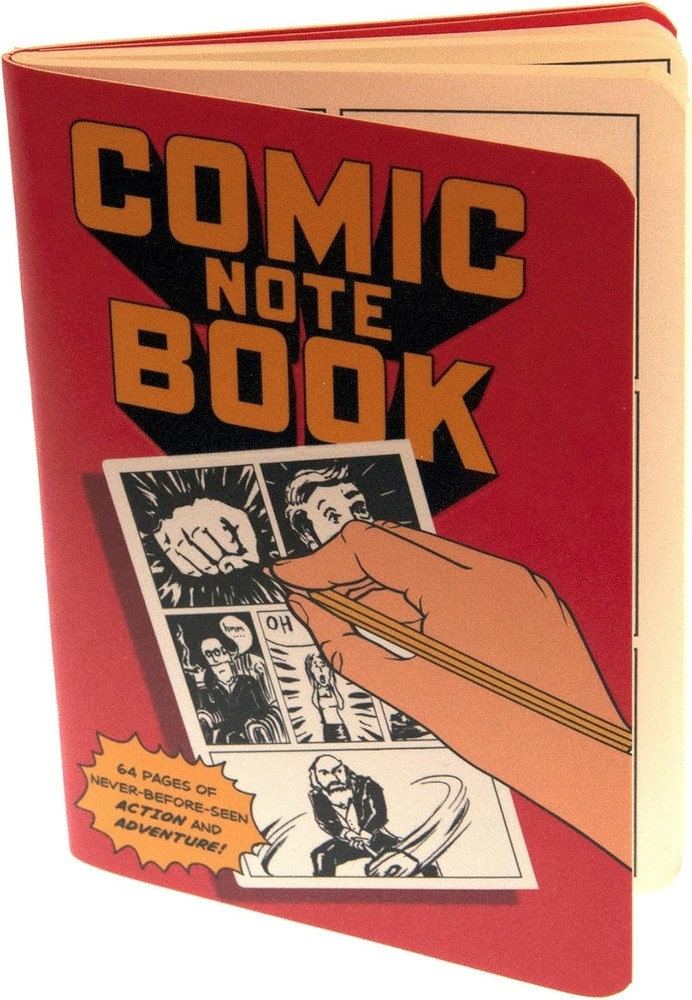 Passport-Sized Comic Book Notebook: 48 Blank Panels for Your Imagination
