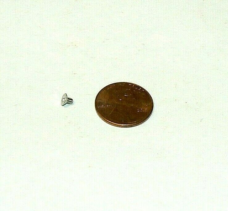 #2-56 X 1/8" PHILLIPS FLAT HEAD MACHINE SCREWS - UNDERCUT - STAINLESS - 50 pcs.