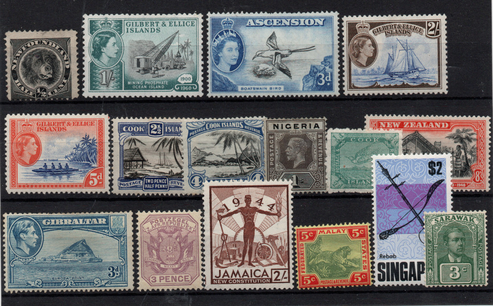 British Commonwealth mint MH collection WS30284