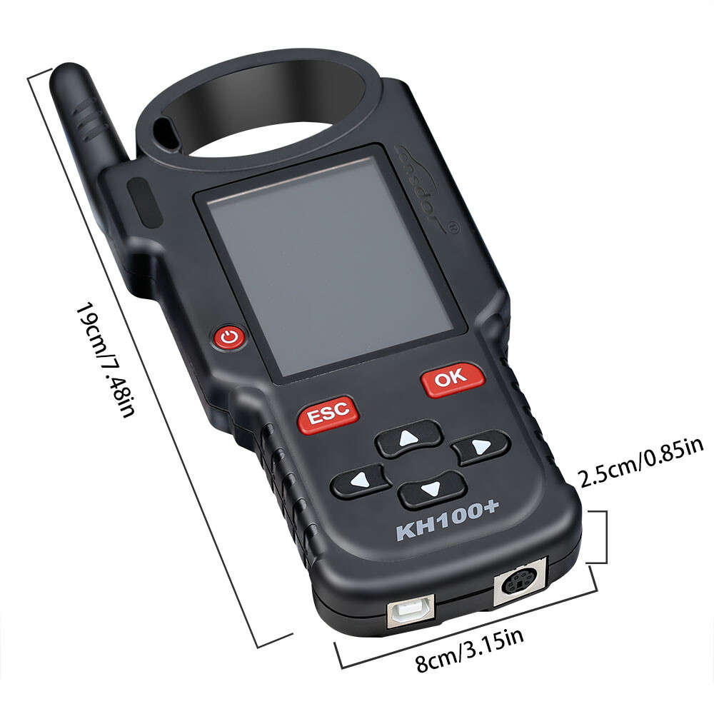 Lonsdor KH100+ Hand-Held Remote & Smart Key Programmer [Update Version of KH100]