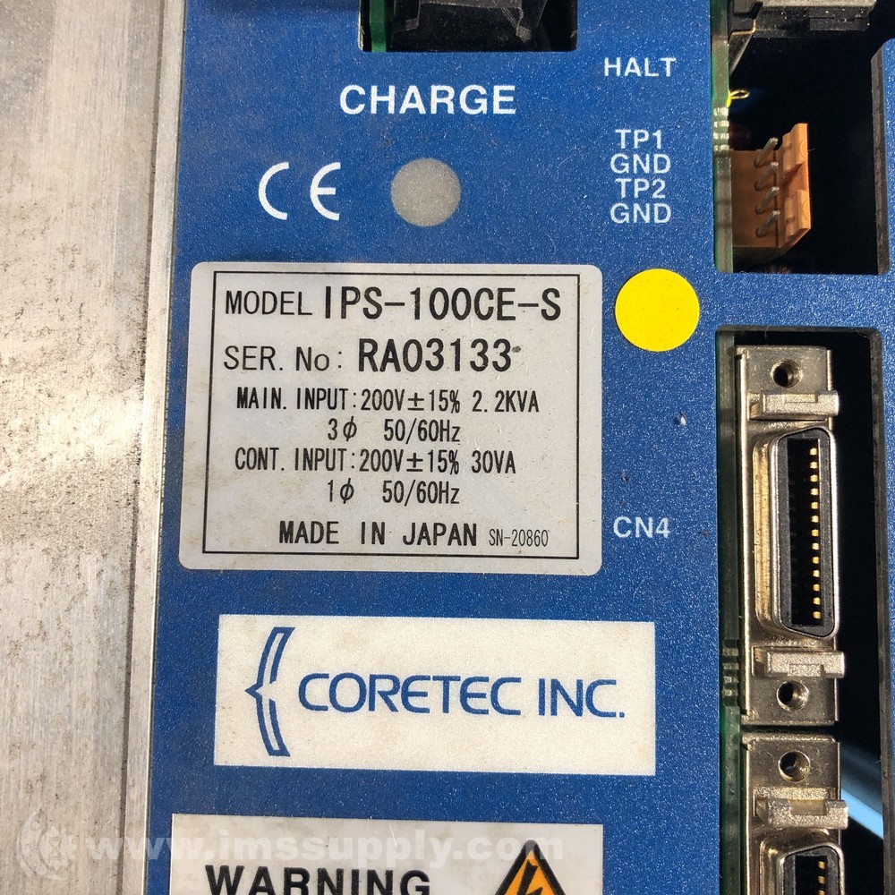 Coretec IPS-100CE-S Servo Controller FNIP