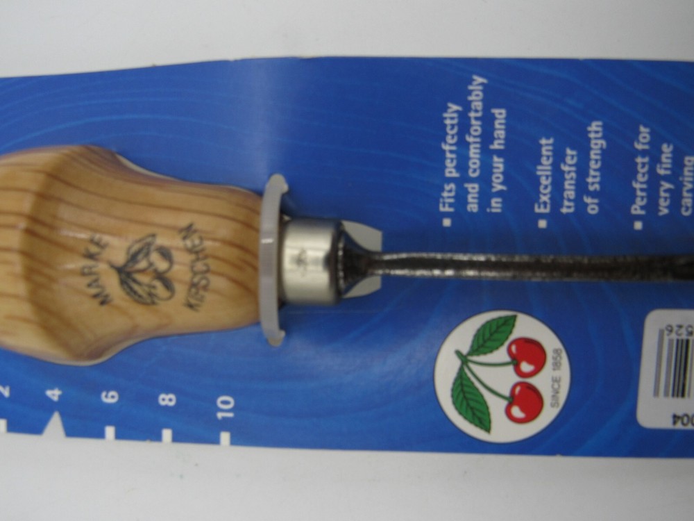 Kirschen Germany Two Cherries 4 mm Wood Carving Tool PALM gouges chisel