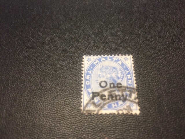 Malta stamp 20 used