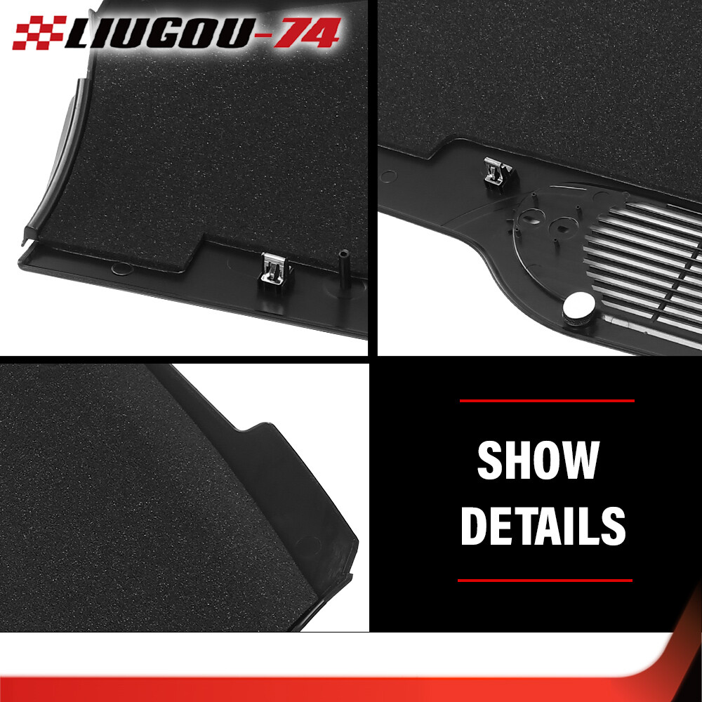 Fit For Camaro/Firebird 97-99Upper Dash Pad Panel Replacement ABS Black 10422746