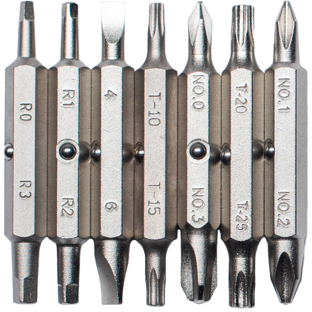 Megapro Stainless Replacement Bit Set for 151SS Multi-bit Screwdriver BITS ONLY