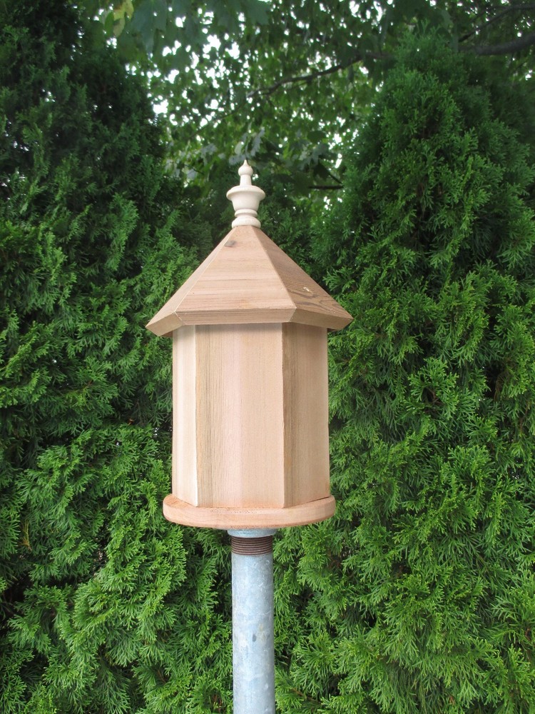 RED CEDAR BIRD HOUSE