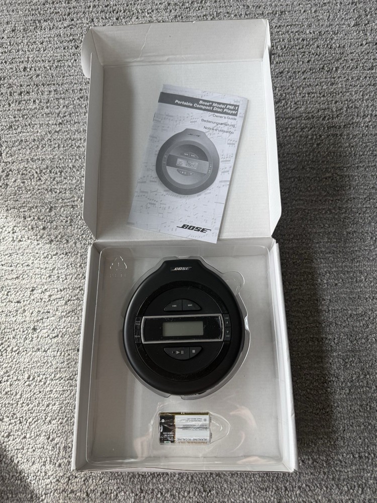 Bose PM-1 Portable Single CD Player Open Box