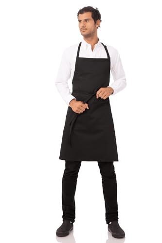 Unisex Butcher Apron One Size Black