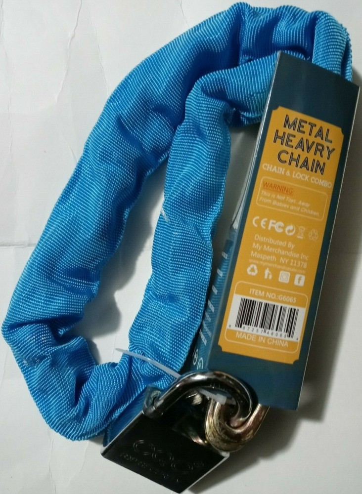 My Merchandise Maximum Security Square Chain & Sleeve 3/8" Diameter Chain Link