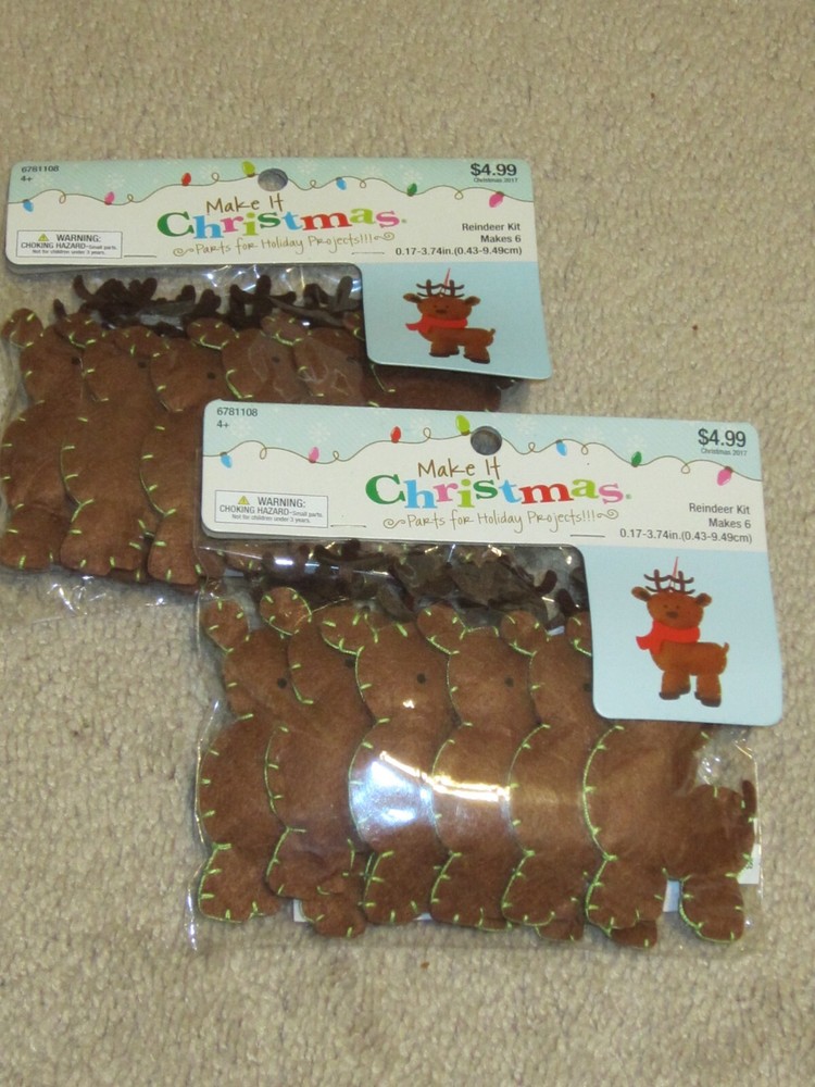 Make It Christmas Reindeer Kit Makes 6