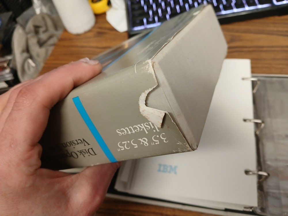 IBM DOS 3.30 Disk Operating System 1987 1st Edition 5.25/3.5" Software Disks CIB