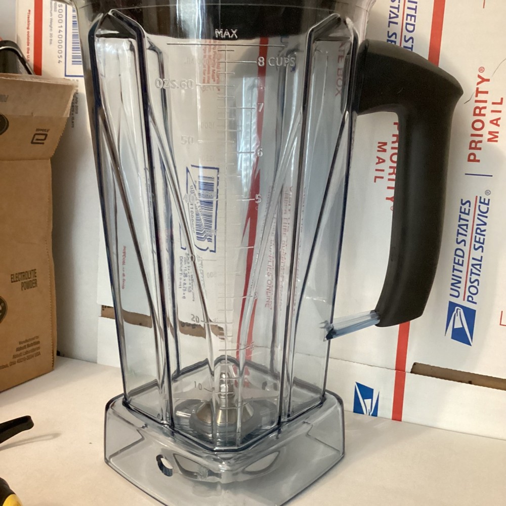 Blender Container w/ Locking Lid Vitamix Compatible Replacement Jar Heavy Duty
