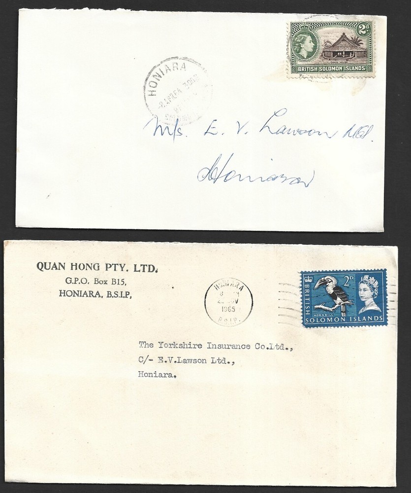 Solomon Islands 1961-69 covers (24)