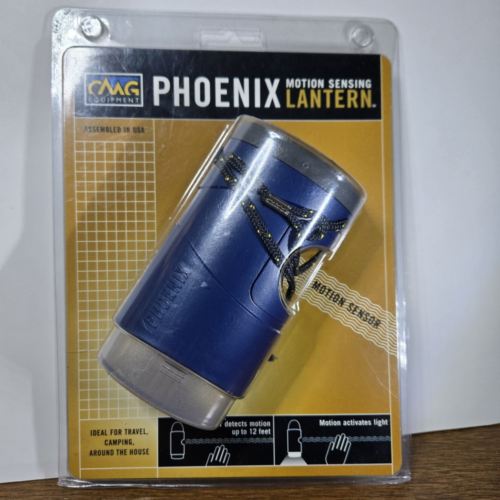 Phoenix motion-sensing lantern by CMG Equipment