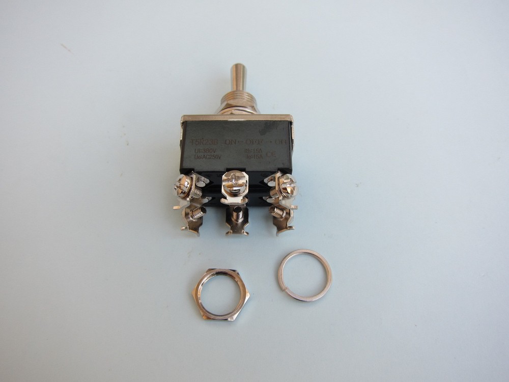 Lowrider Hydraulics Toggle Switch 6 prongs, (on)-off-(on), 20 pcs, value pack